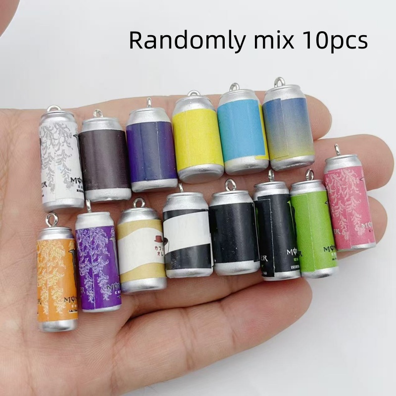 Resin Art Supplies Near Me - 10Pcs Mini Simulation Beverage Can Resin