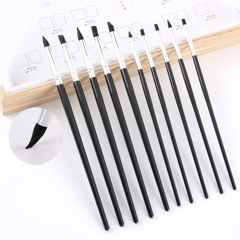 Resin Art Pen - 5Pcs Dental Silicone Brush Pens Resin