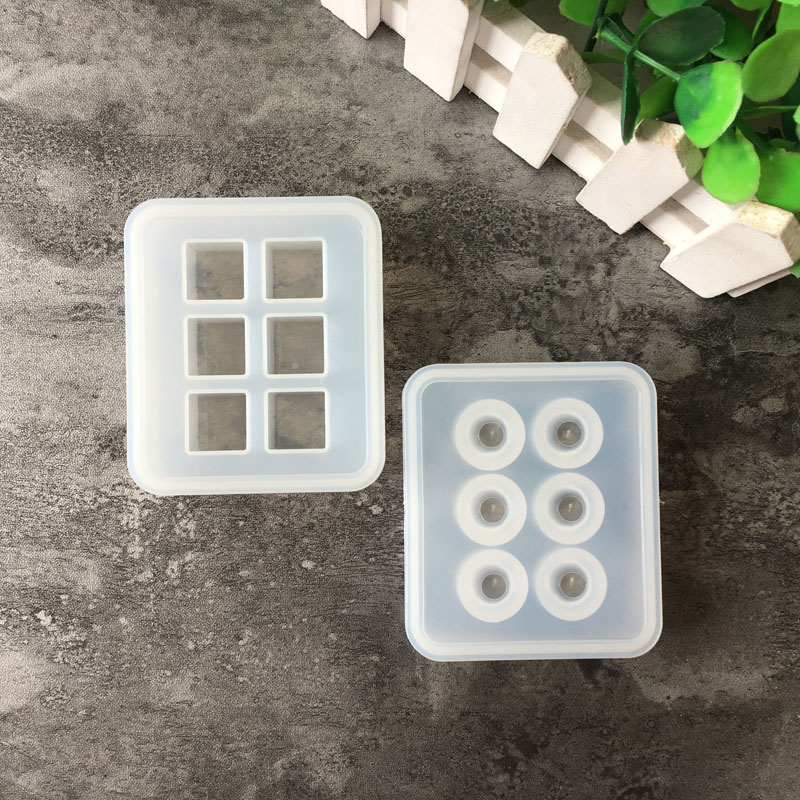 Resin Art Acrylic - Silicone Mold 16mm Cube ball beads