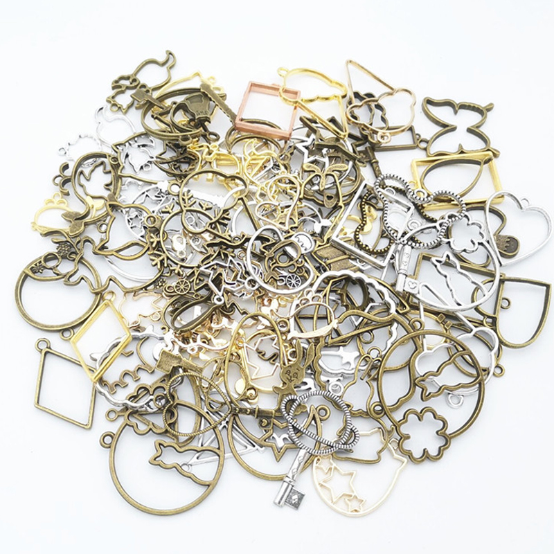 Resin Art Acrylic - 50g 100g DIY Mixed Charms Pendants