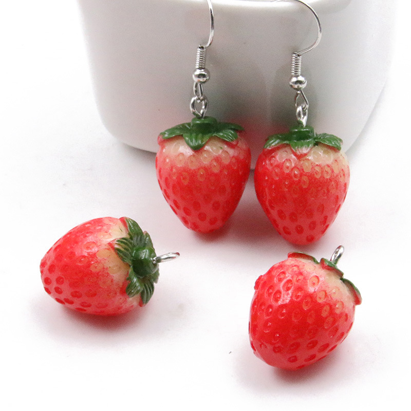 SG04 5pcs fun Cute charm Straw - Resin Art Earrings Material review and price