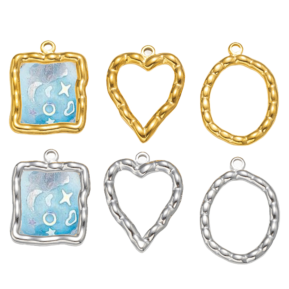 5pcs Stainless Steel Heart Rou - Resin Art Box review and price