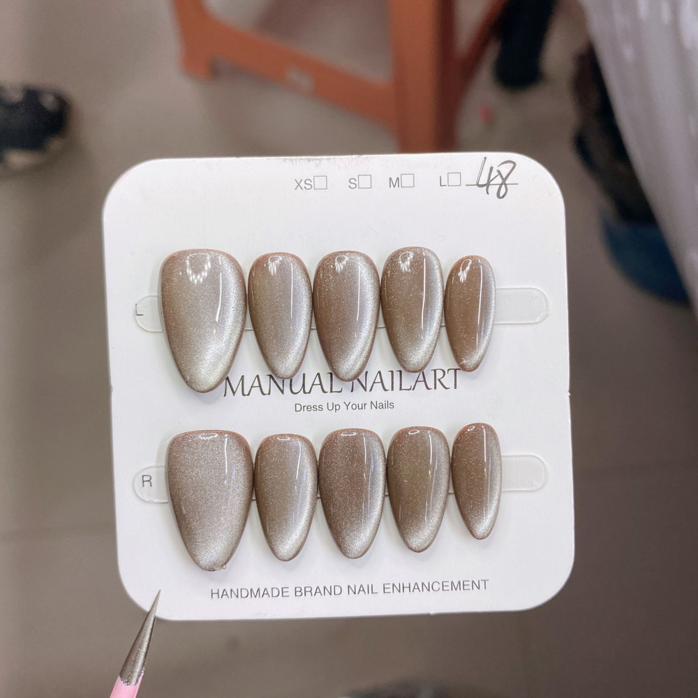 10pc French Almond Shape Cat's - Resin Art Sticker review and price