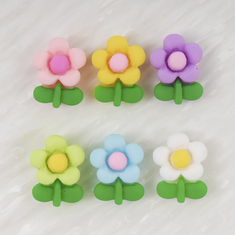 20/100Pcs Mini Flowers DIY Res - Resin Art Earrings Material review and price
