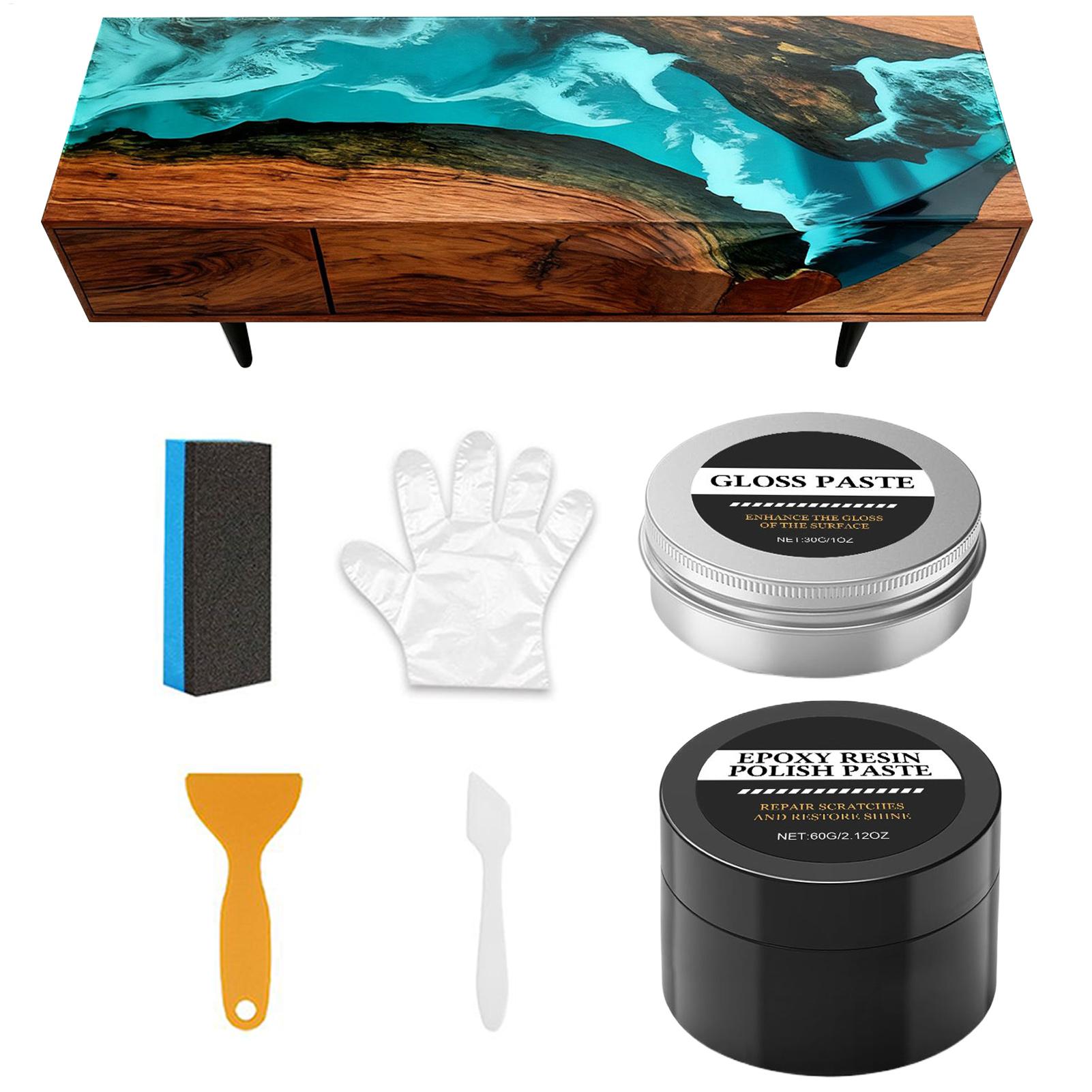 Epoxy resin high gloss polishi - Resin Art Acrylic review and price