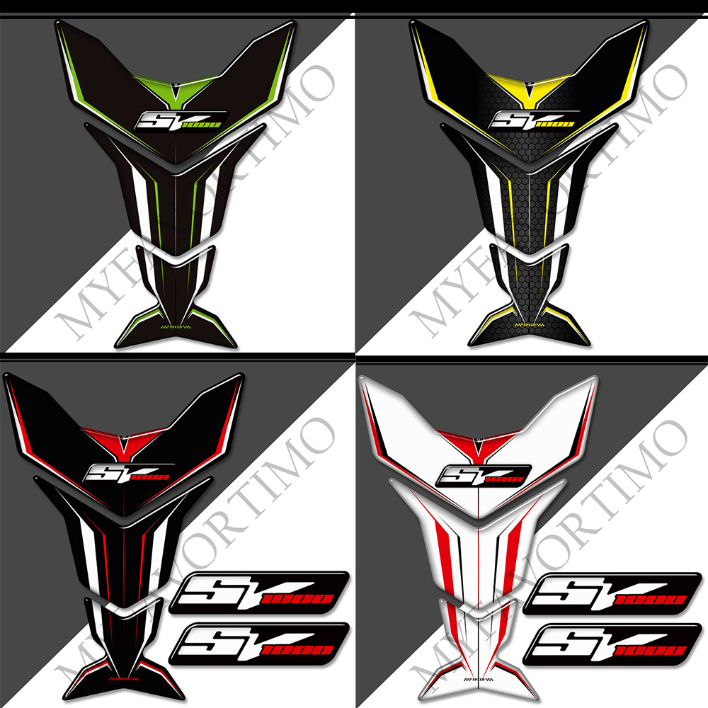 SV1000 Motorcycle Tank Pad Fue - Resin Art Sticker review and price