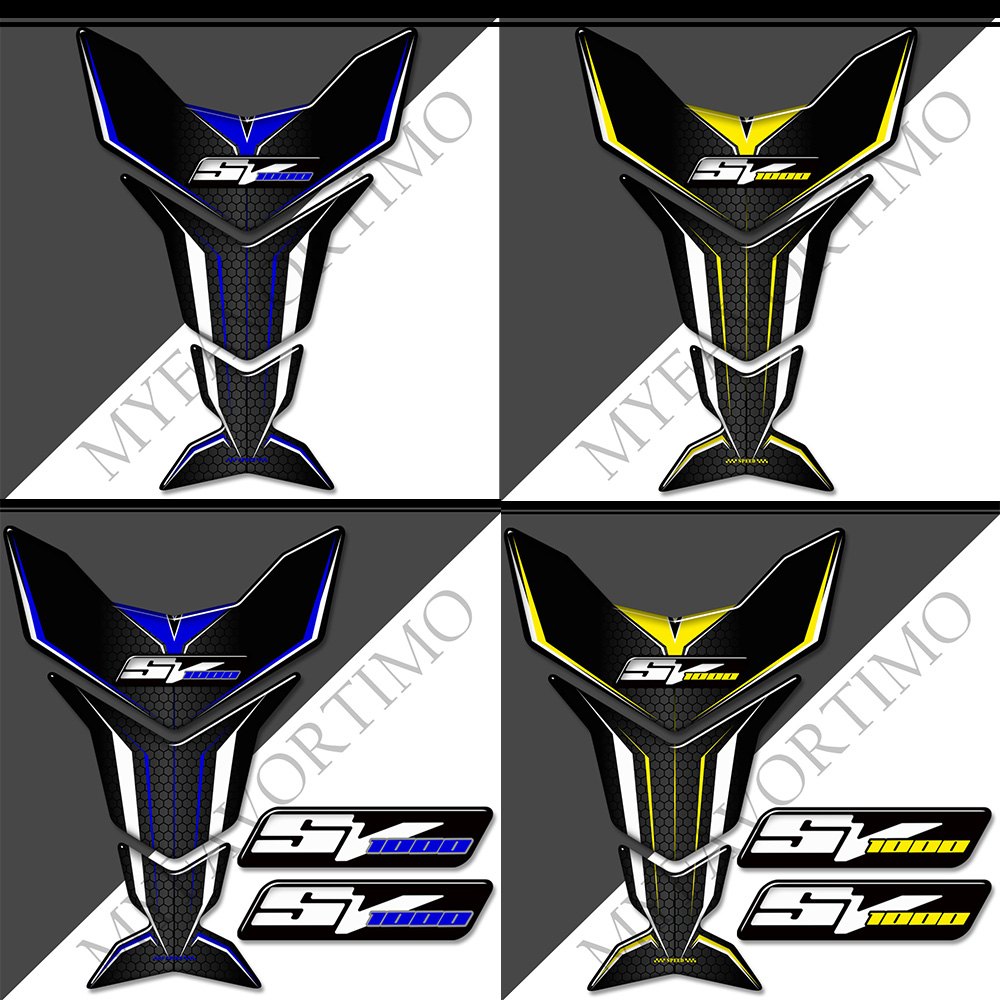 SV1000 Motorcycle Tank Pad Fue - Resin Art Sticker review and price