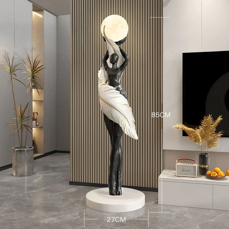 Portable Modern Abstract Feath - Resin Art In Floor review and price