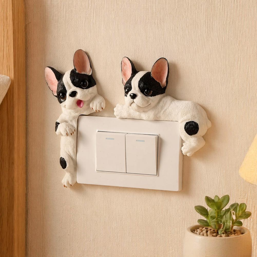 3D French Bulldog Resin Light  - Resin Art Sticker review and price
