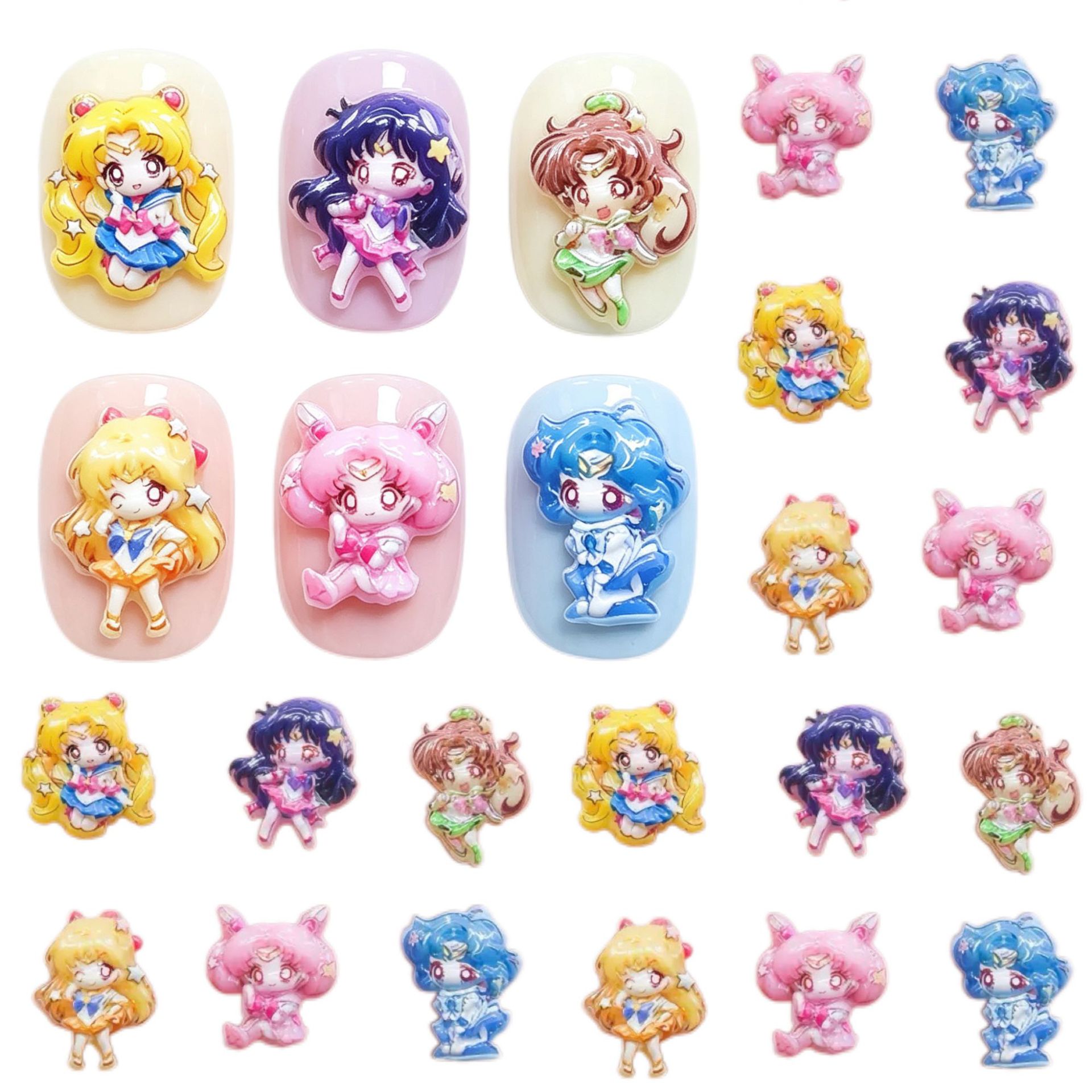 30/100pcs Cartoon for Sailor M - Resin Art Gel review and price