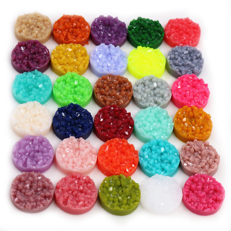 40pcs Resin Druzy Cabochons Do - Resin Art Box review and price