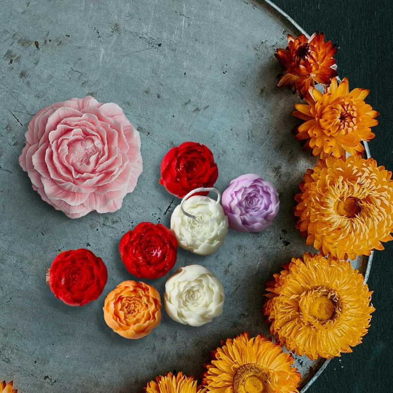 Five-Piece SetDIYFloral Candle - Resin Art Gel review and price