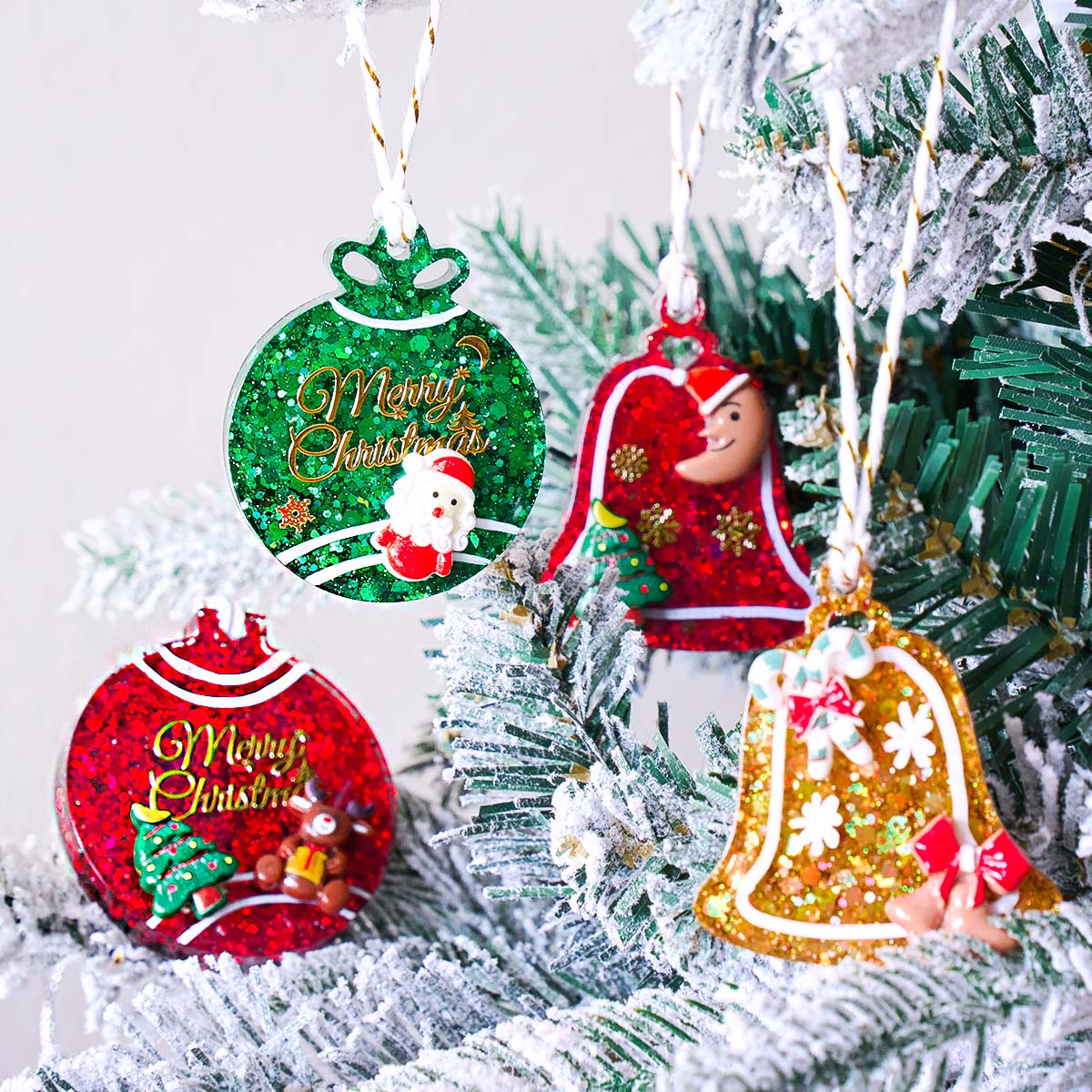 Xmas Tag Pendant Silicone Mold - Resin Art Kit With Molds review and price