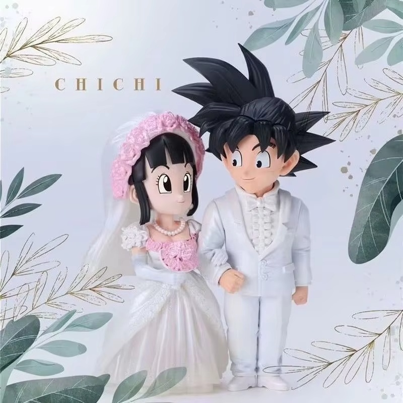Son Goku and Chichi Wedding Ma - Resin Art Dragon Ball Z review and price