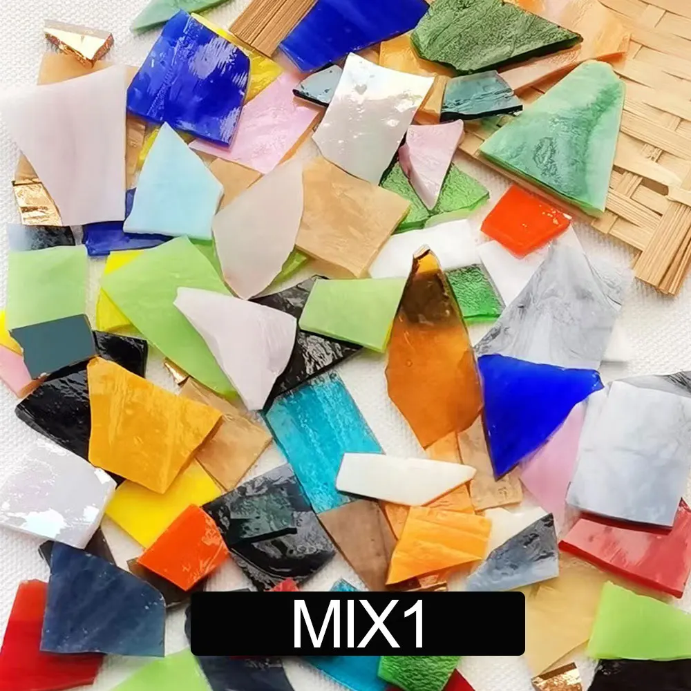 100g Mosaic Tiles Stained Glas - Resin Art Coasters review and price