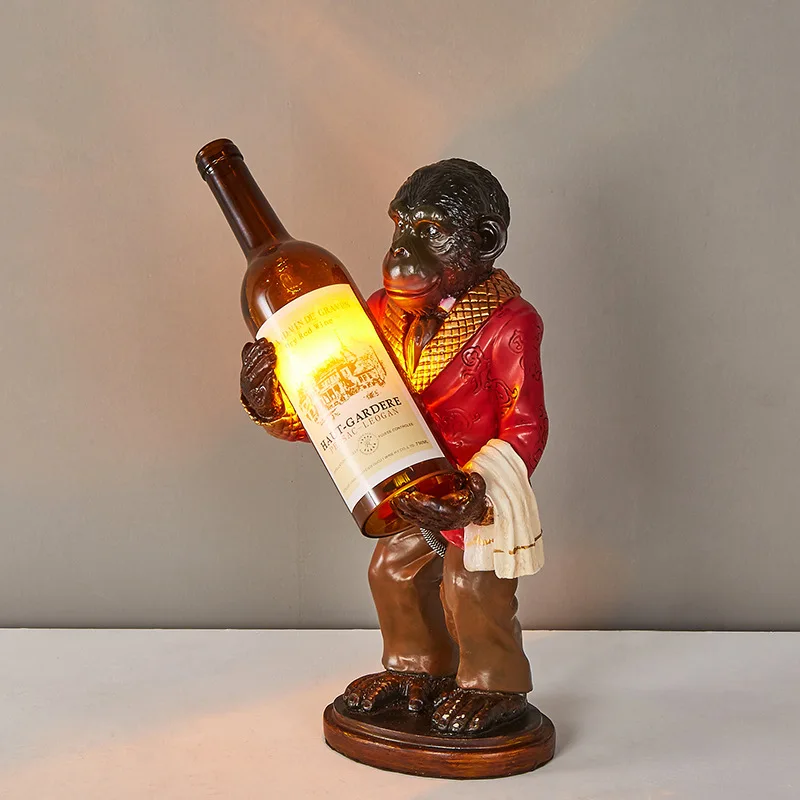 Retro Monkey Lamp Vintage Resi - Resin Art In Floor review and price