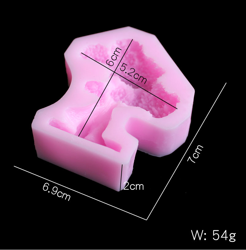 Pine tree silica gel mold DIY  - Resin Art Kit With Molds review and price