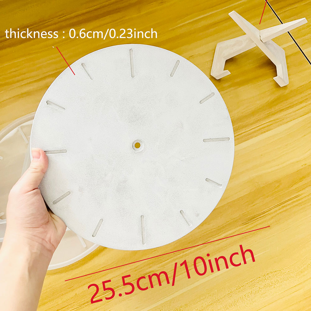 Clock Dial Stand Mold DIY Mobi - Resin Art Clock review and price
