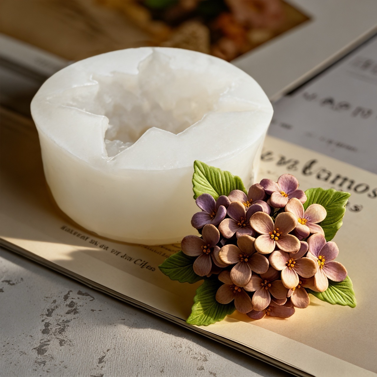 2-Piece 3D Rose and Lilac Sili - Resin Art Rose review and price
