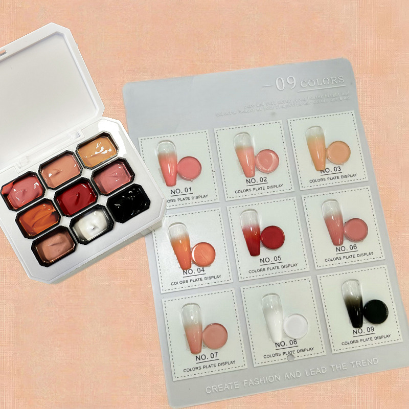 1pc Solid 9-grid Nail Patting  - Resin Art Gel review and price