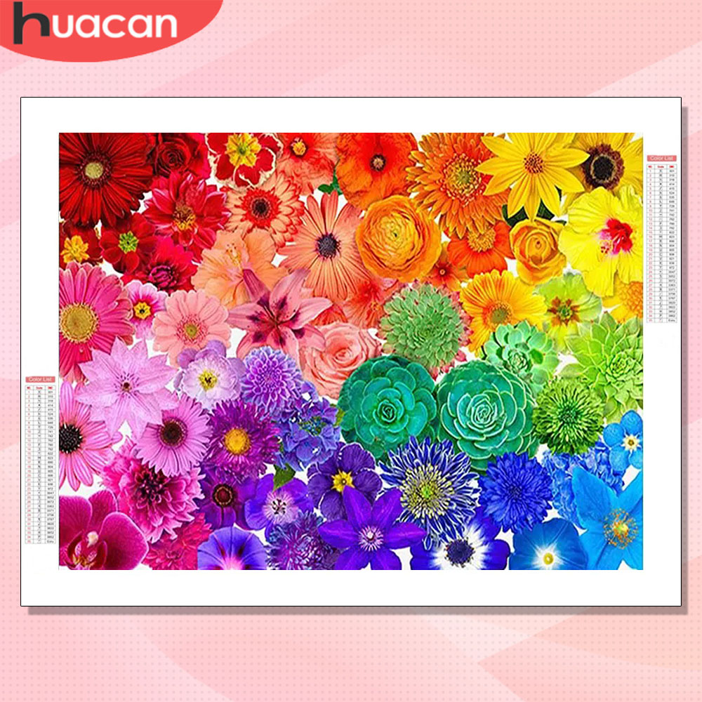 HUACAN Diamond Art Kits Flower - Resin Art Rose review and price