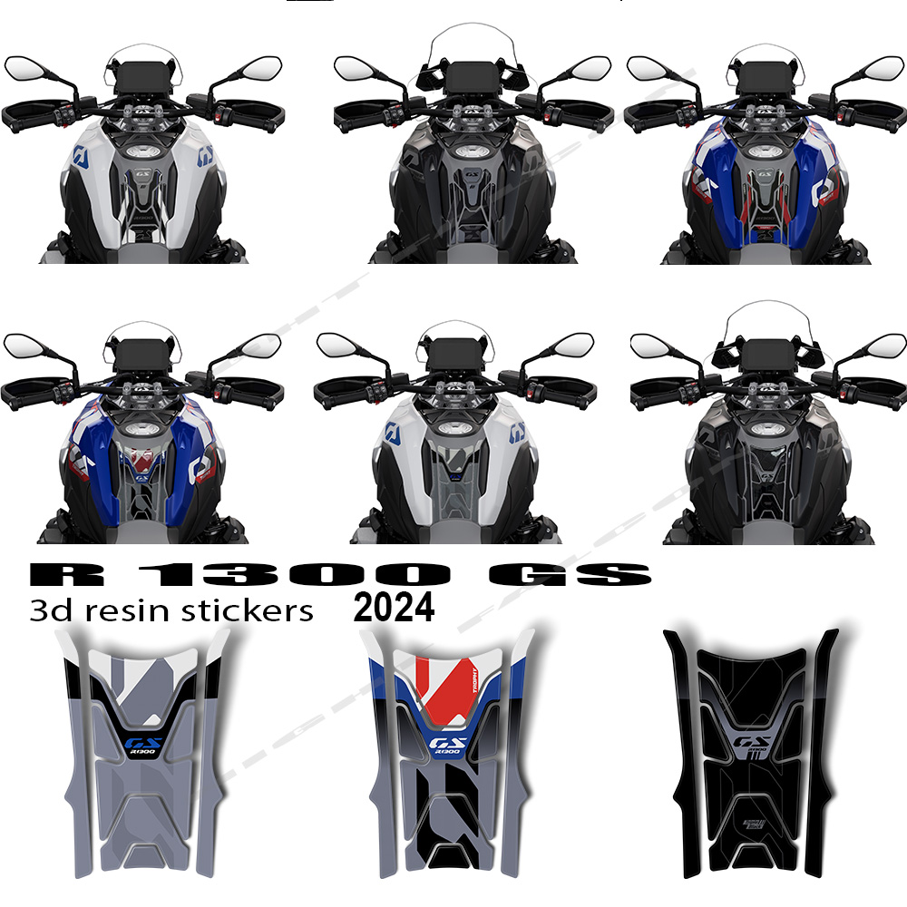 For BMW R 1300 GS Triple Black - Resin Art Sticker review and price
