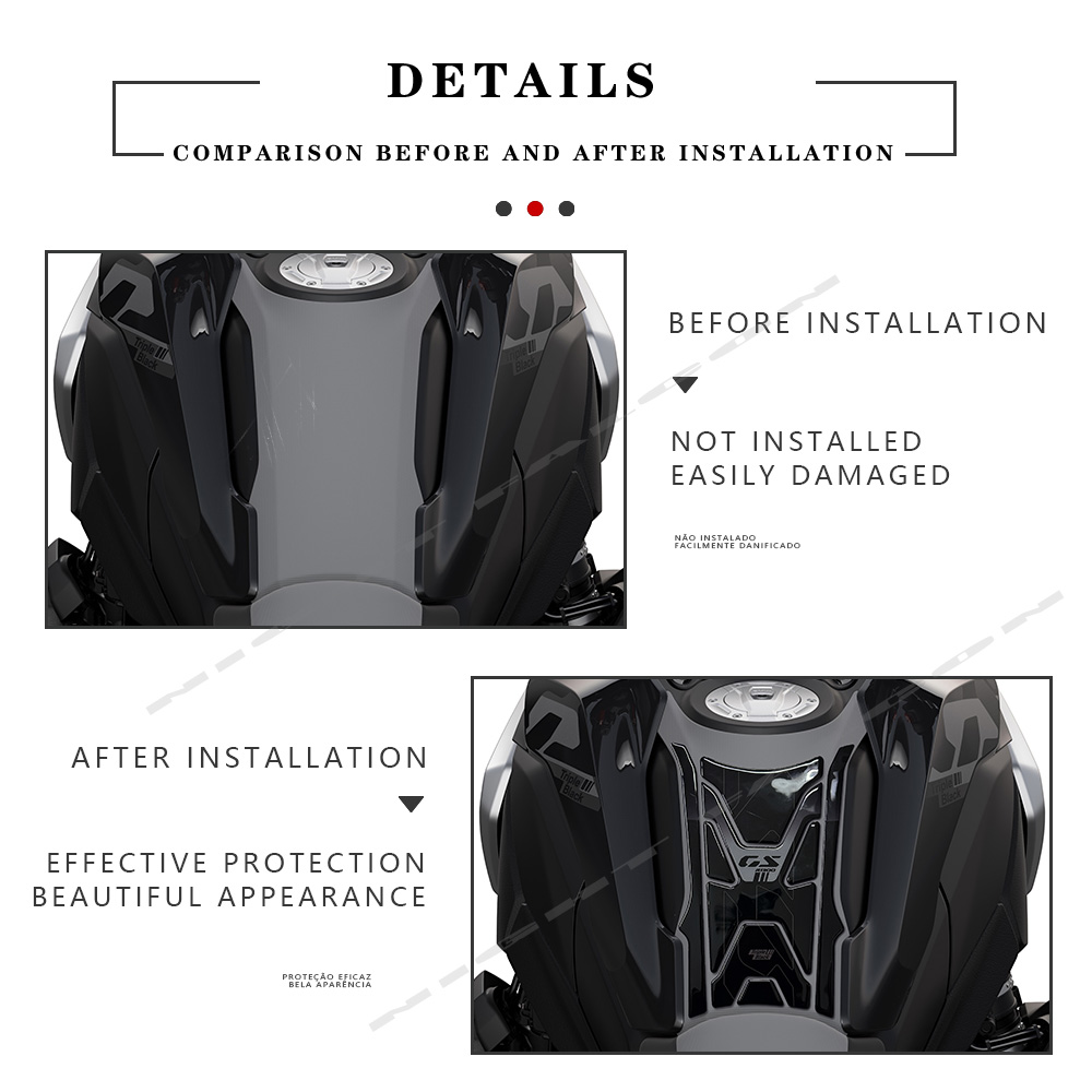 For BMW R 1300 GS Triple Black - Resin Art Sticker review and price