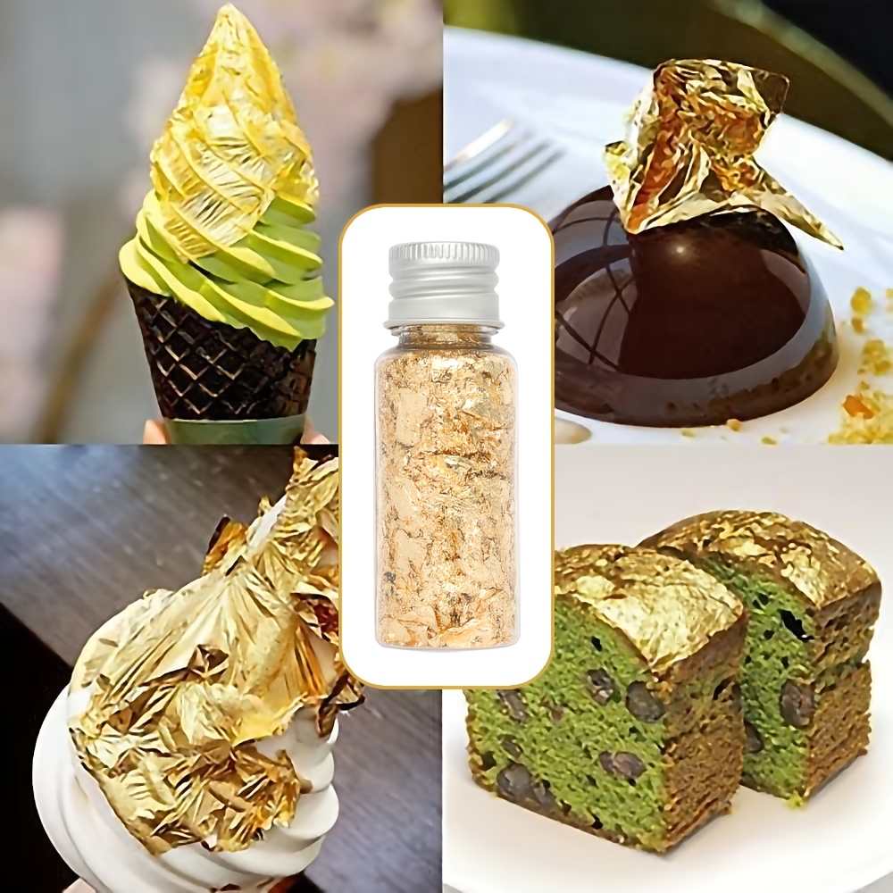 Metallic Leaf Flakes,Cake Deco - Resin Art Rose review and price