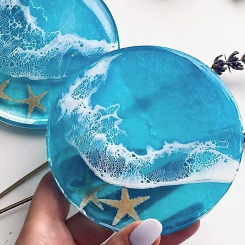 F92D Mold for Epoxy Resin Disc - Resin Art Coasters review and price