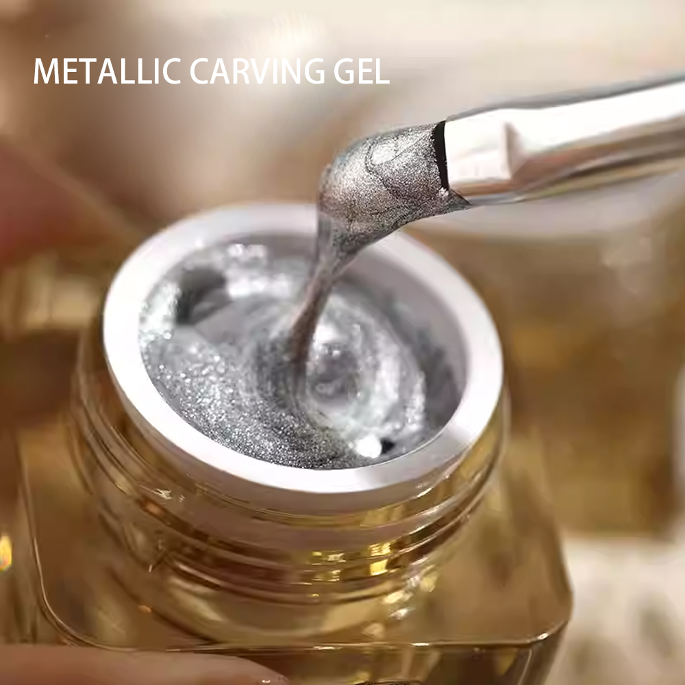 8g Metallic Carving Gel 3D Emb - Resin Art Gel review and price