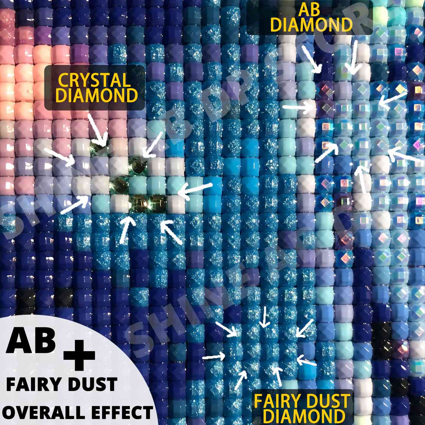 Resin Fairy Dust Ab Crystal Di - Resin Art Rose review and price