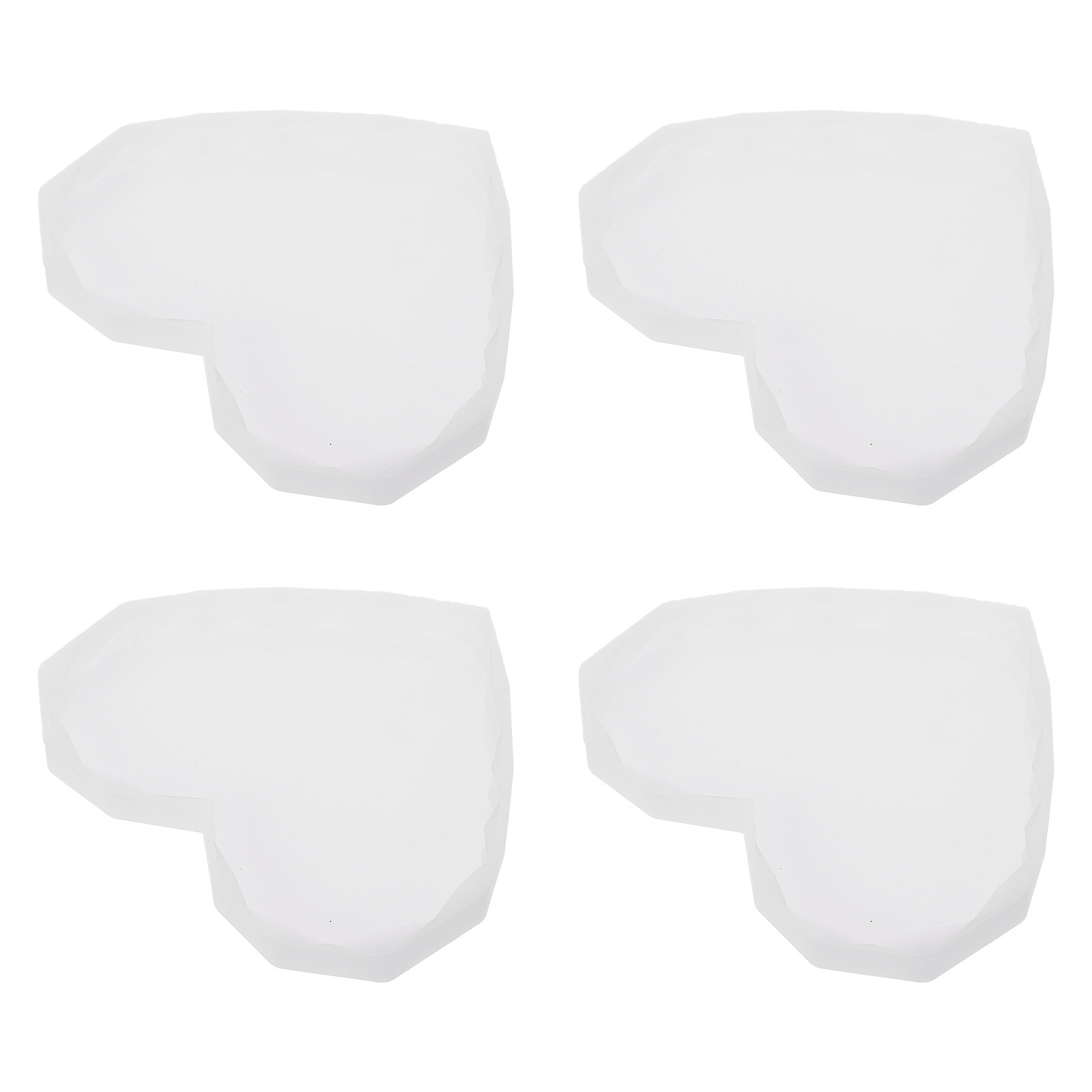 4Pcs Silicone Crystal Epoxy Mo - Resin Art Coasters review and price