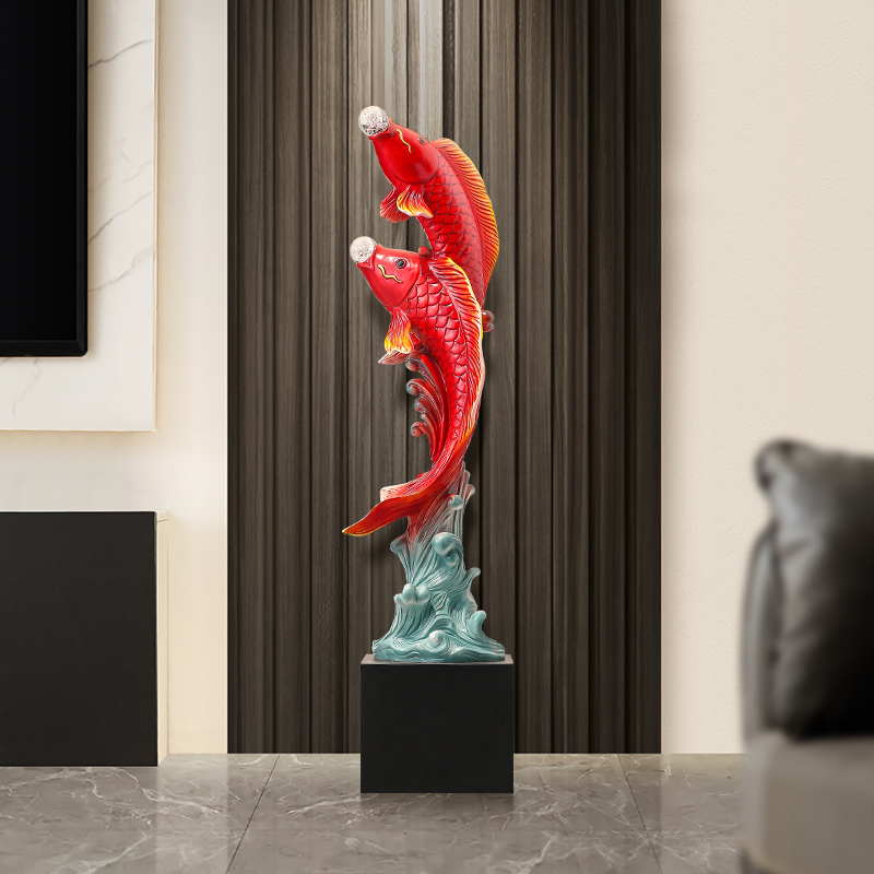 Five-Flavored Fish Sculpture,R - Resin Art In Floor review and price