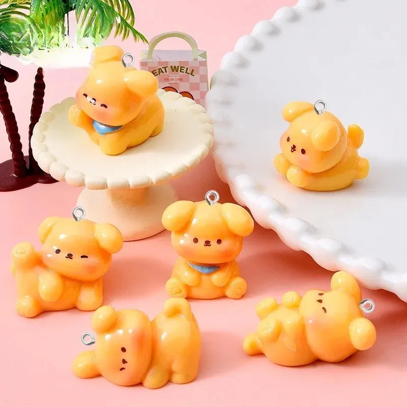 10Pcs Cute Cartoon Dog Acrylic - Resin Art Supplies Near Me review and price